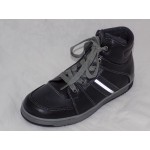 6с6291 чёрный Ботинки натур.кожа,текстиль, 32-37,5(10)